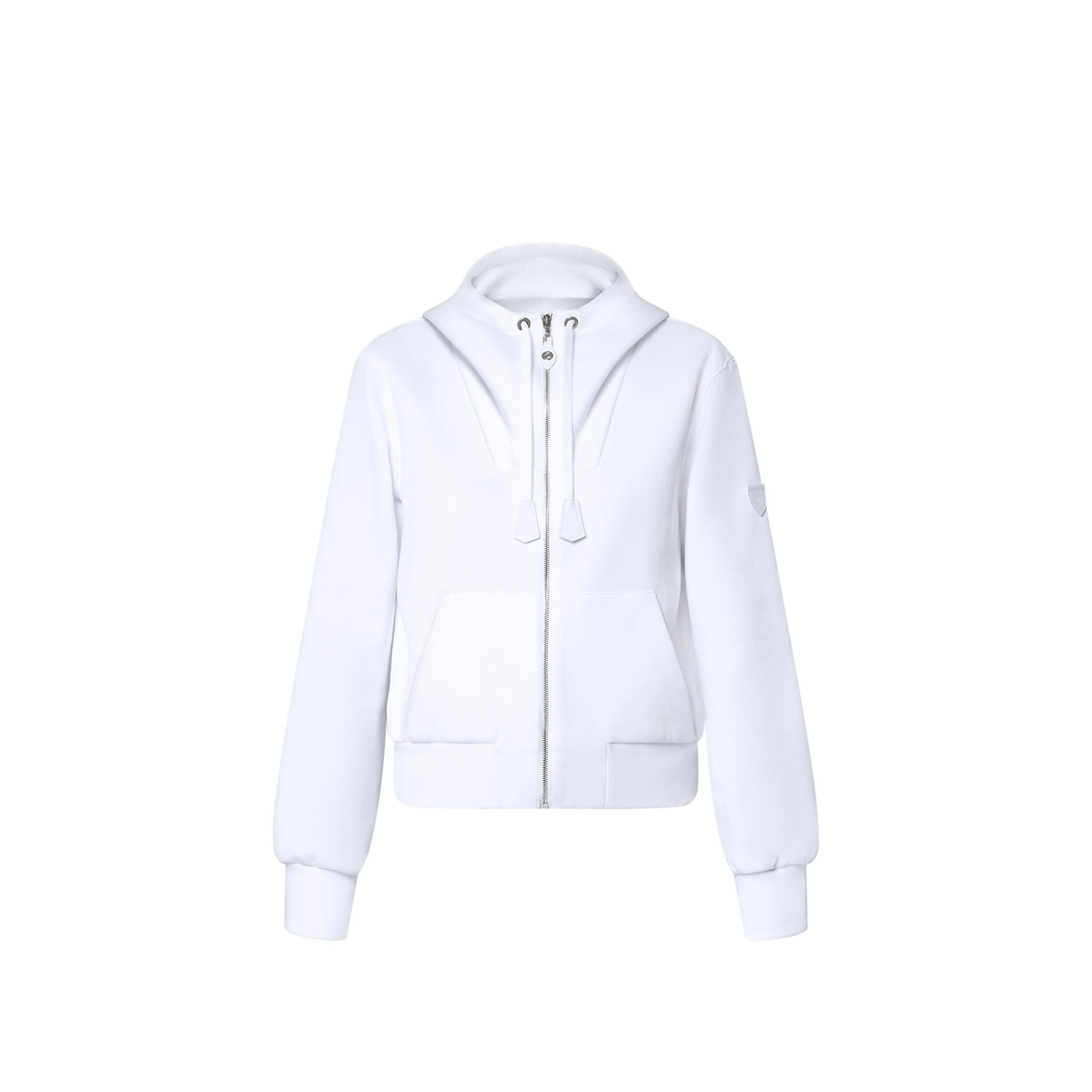 l0vis Vvtt0n leather accent hoodie 1aias3